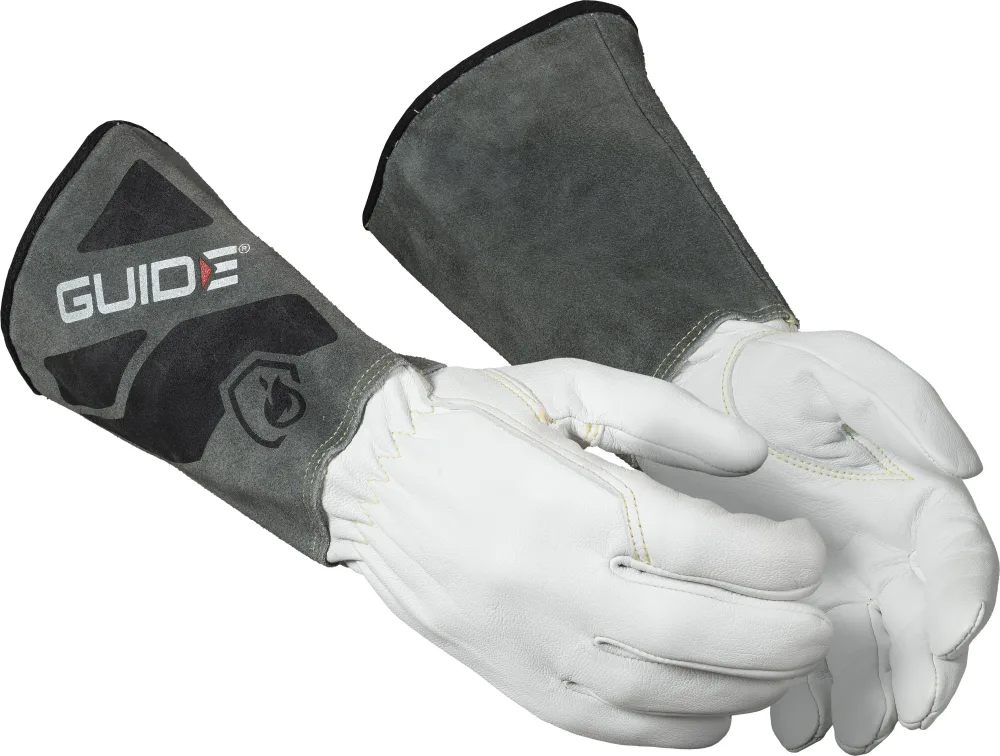 Guide Gloves 1270 Handske läder, kevlarsömmar 9