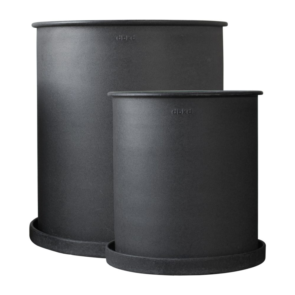 Plant pot kruka large 2-pack, Black