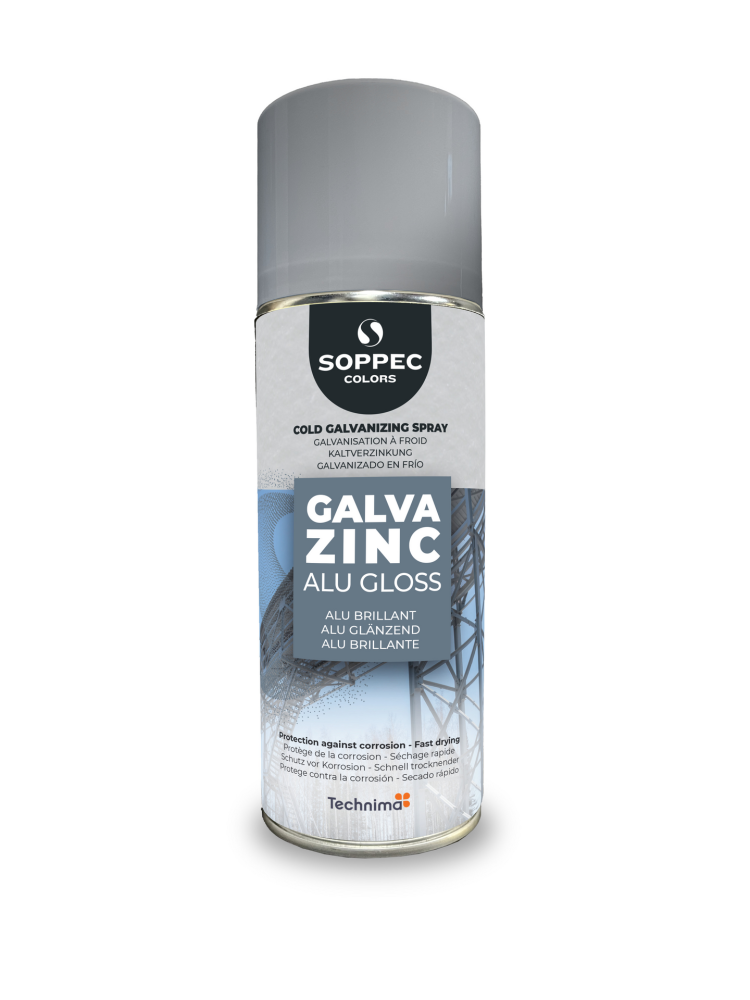 SPRAYFÄRG SOPPEC KALL GALVA ALU BLANK