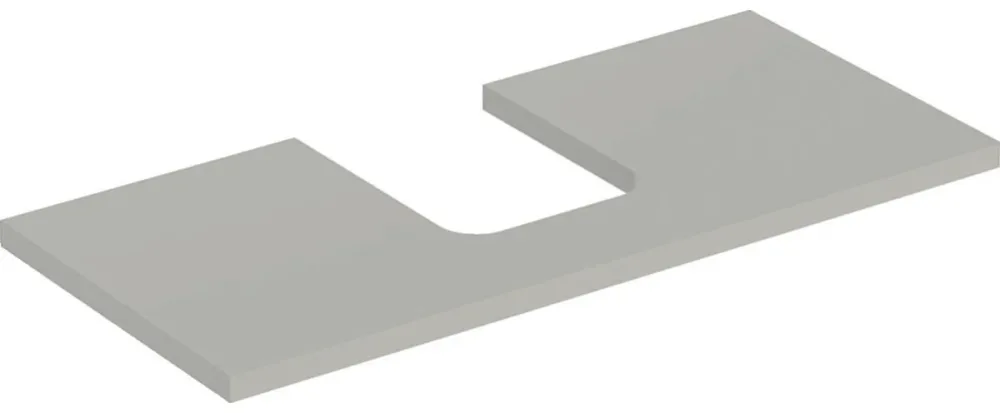 Geberit ONE 505.274.00.7 Bänkskiva 105 cm Grå