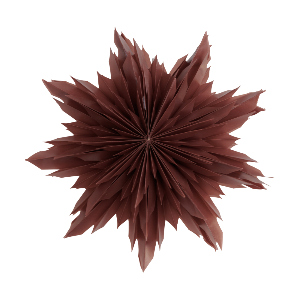 Oslo adventsstjärna Ø44 cm, Red ochre