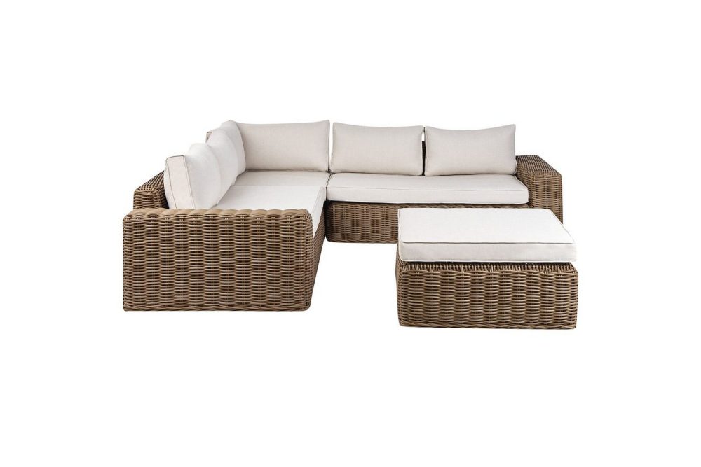 Loungegrupp Palermo Brun/Vit