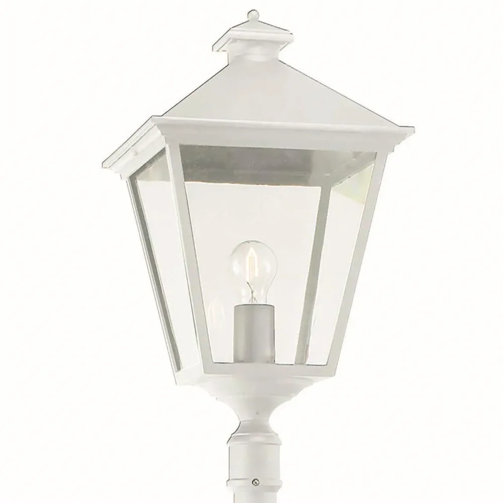 Norlys London 4012W Lykthus E27, IP54 Vit