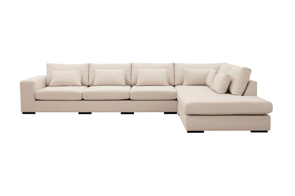 Grande 5-sits Soffa med Schäslong Höger