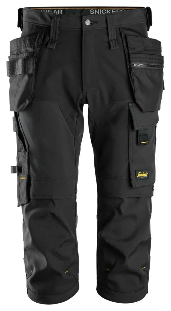Snickers Workwear 6178 Piratbyxor svart 100