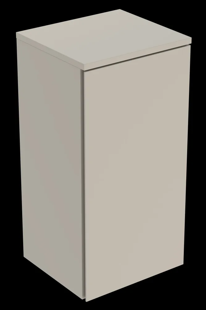 Ifö Sense Modern Sidoskåp lågt, med en dörr Mattvit - Bild 2