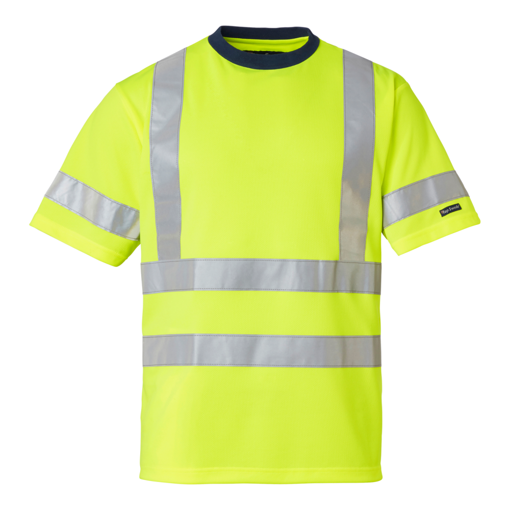 T-SHIRT TOP SWEDE VARSEL GUL M