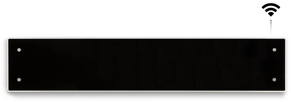 Adax Clea L08KWT Elradiator 800W, 230V, Wi-fi Svart - Bild 2
