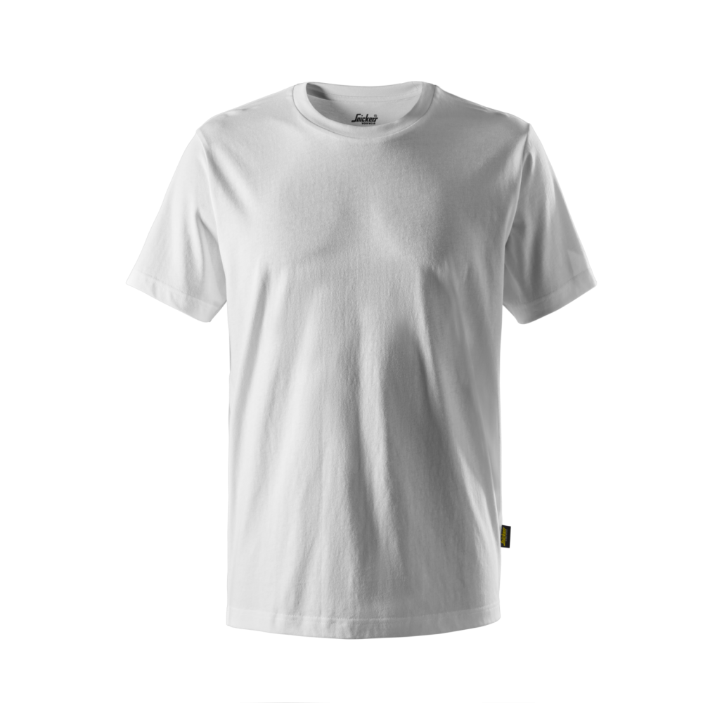 T-SHIRT I BOMULL VIT STL 6XL