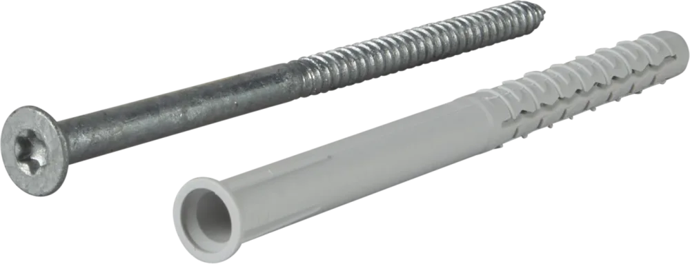 ESSVE GXL 404009 Fasadplugg Ø10 mm, TX40, FZV, försänkt huvud 120 mm, 40-pack