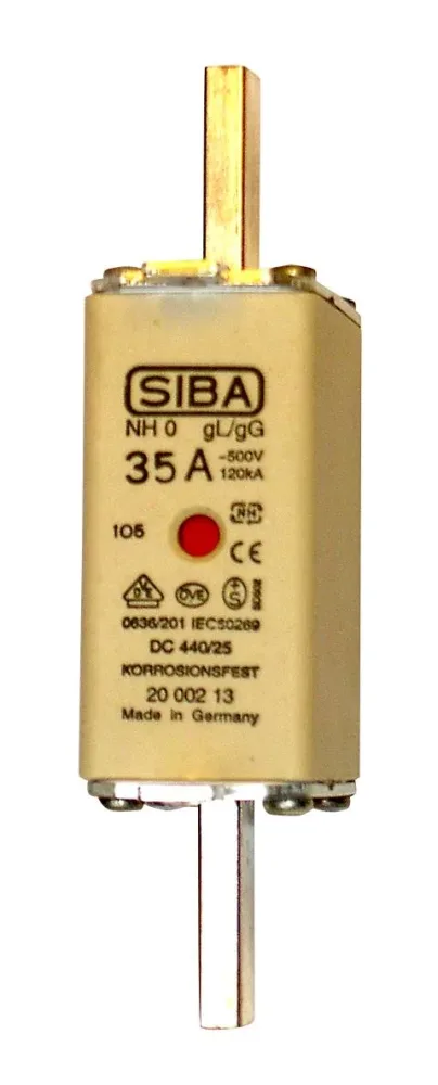 SIBA 2000213.250 Knivsäkring NH0, gL/gG 250 A
