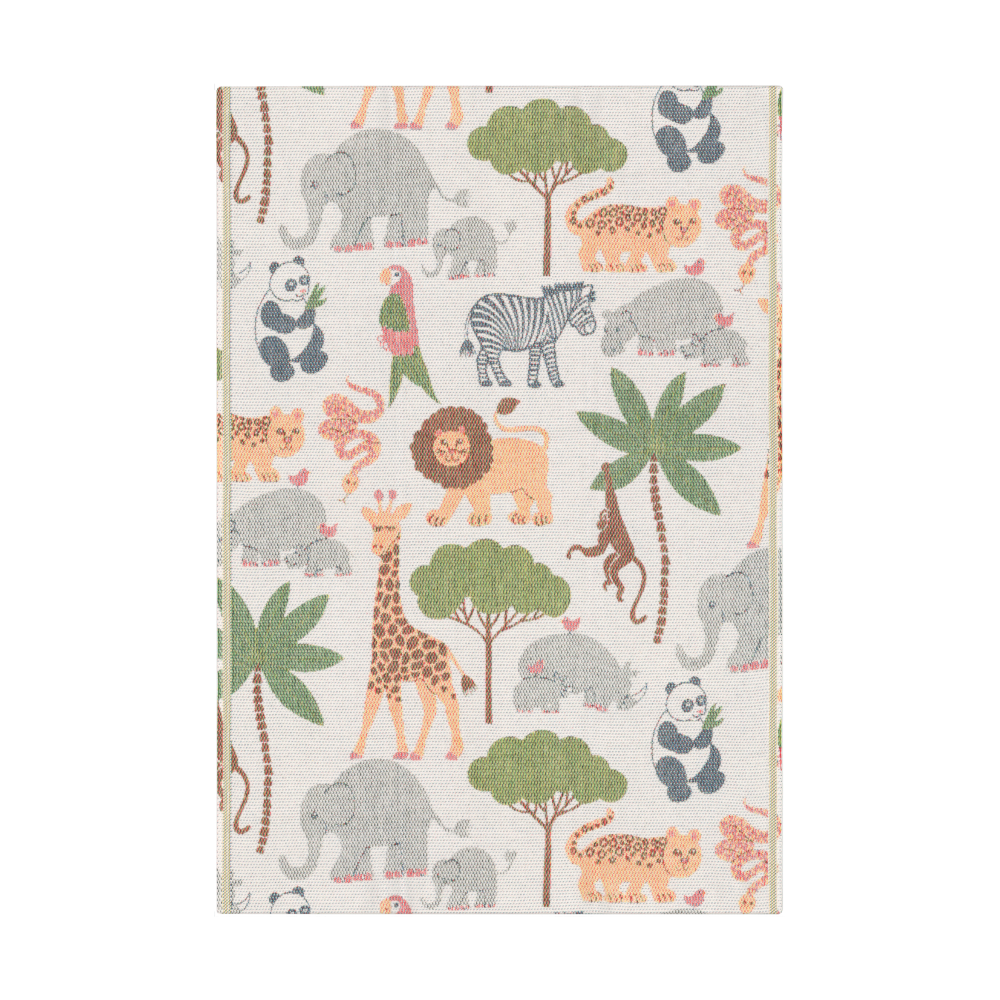 Vilda Vänner babyfilt 72x105 cm, Multi