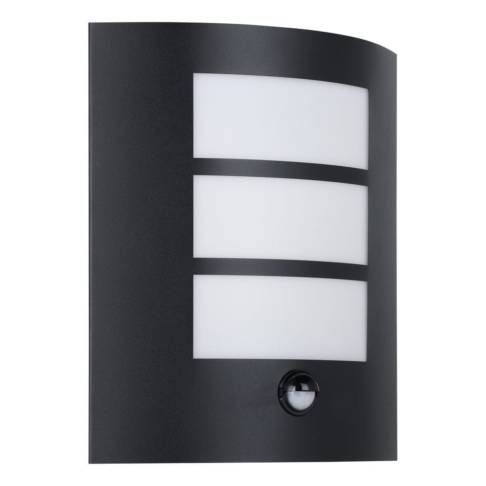 Utvändig vägglampa City med sensor