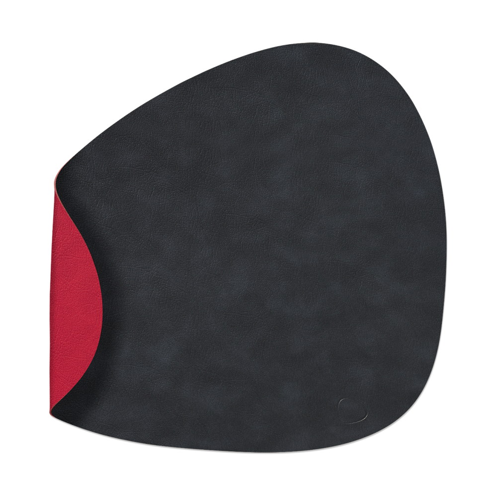 Cloud bordstablett vändbar curve L 1 st, Black-red