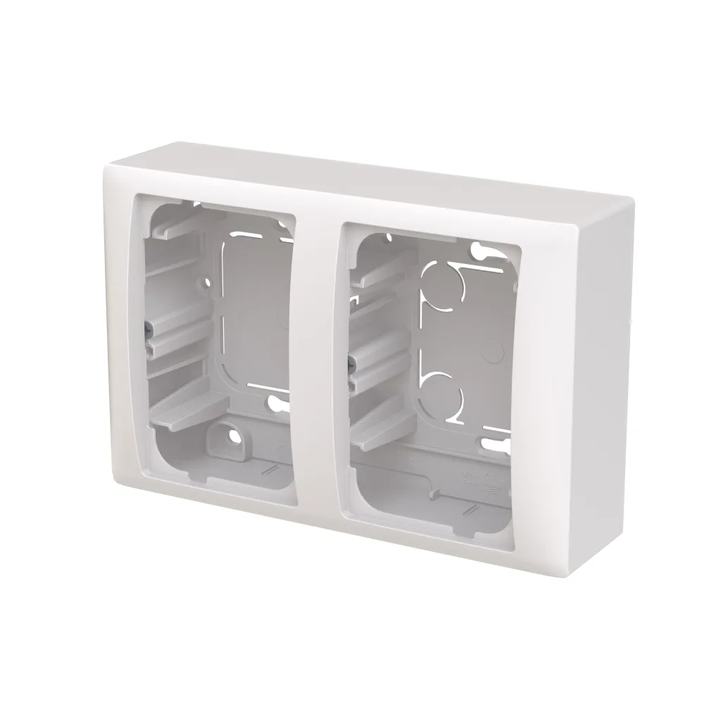 ABB Saga 1722S85H53-916 Förhöjningsram 1 fack, 85 mm bredd - Bild 2