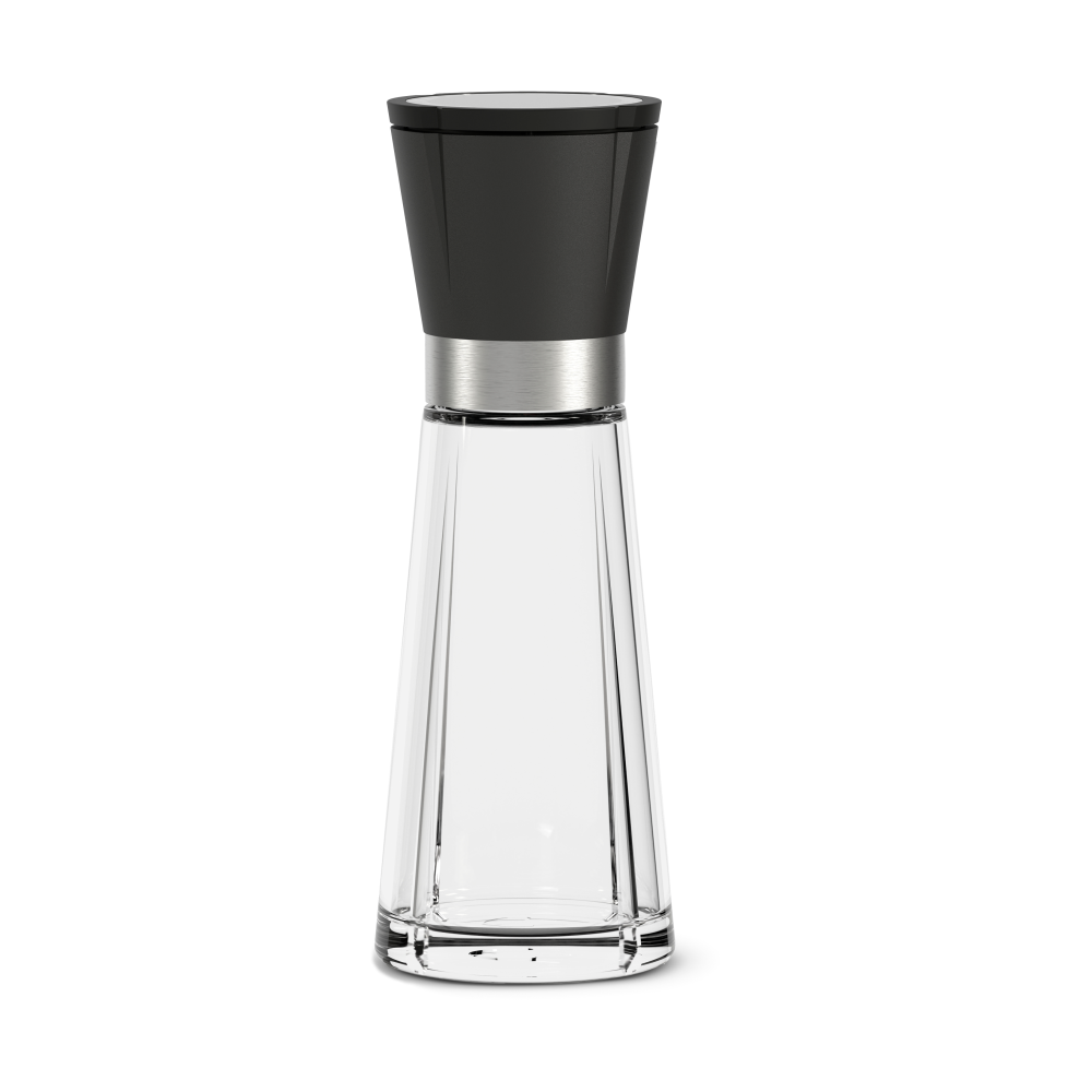 Grand Cru salt- och pepparkvarn H20,5 cm, Svart-stål
