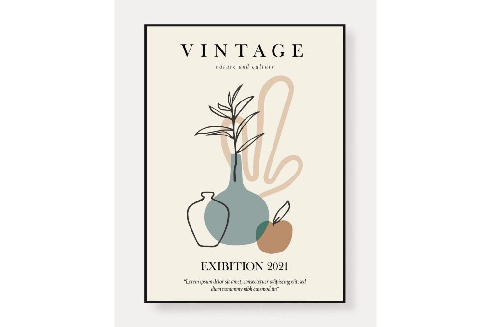 Poster Vintage 21x30 cm
