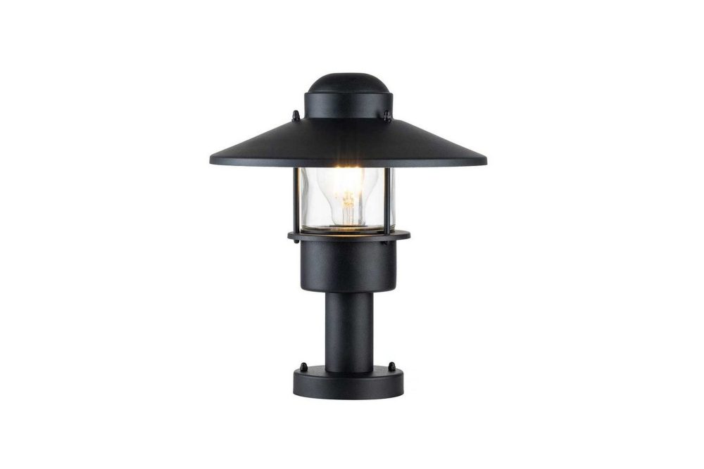 Sockellampa Elstead Lighting Klampenborg Svart