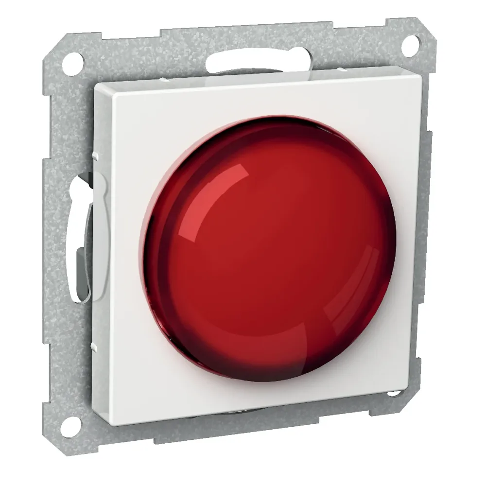 Schneider Electric Exxact Ljussignal E10, vit Grön lins