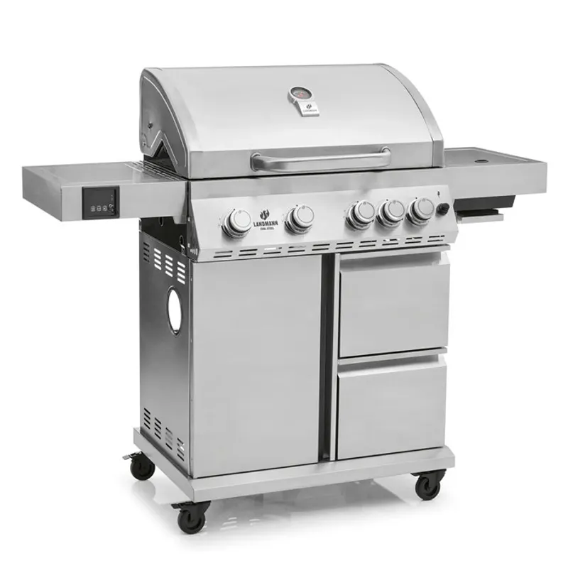 Landmann Cool Steel MaxX 4.1 Gasolgrill Rostfritt