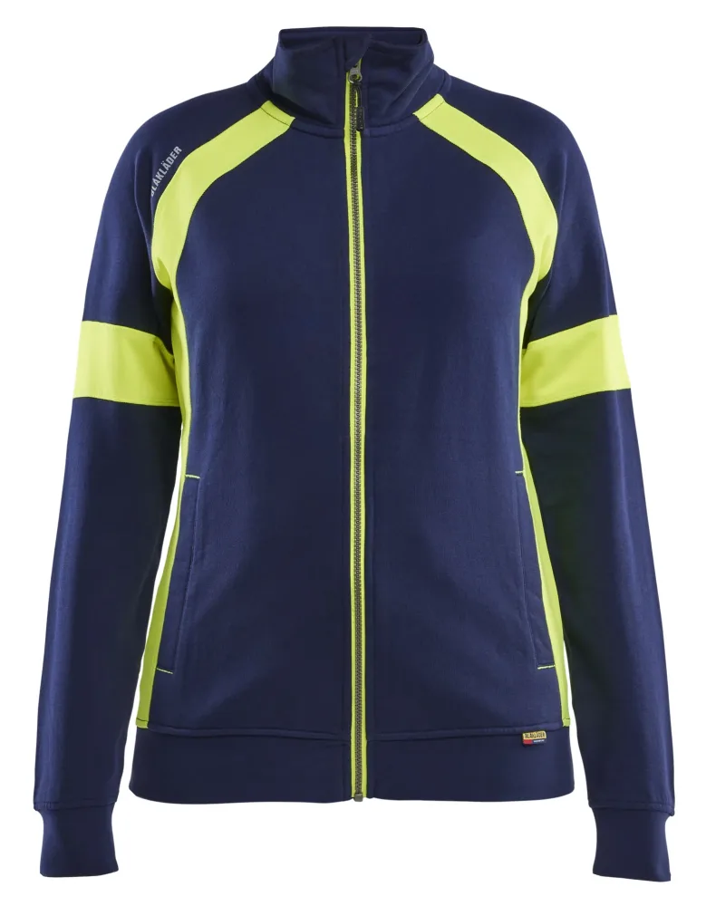 Blåkläder 3568-1158 Sweatshirt helzip, dam 3XL