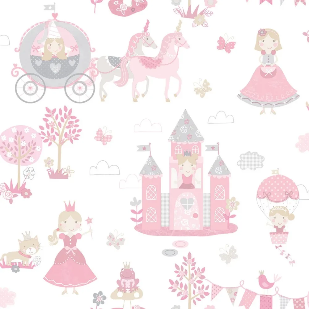 Tiny Tots 2 G78371 Rosa Tapet | Stuvbutiken
