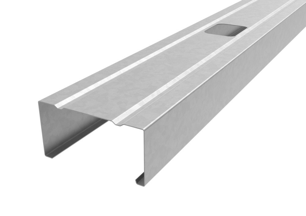 MELLANVÄGGSREGEL LINDAB RE GALVAD 95X2500X0,47MM