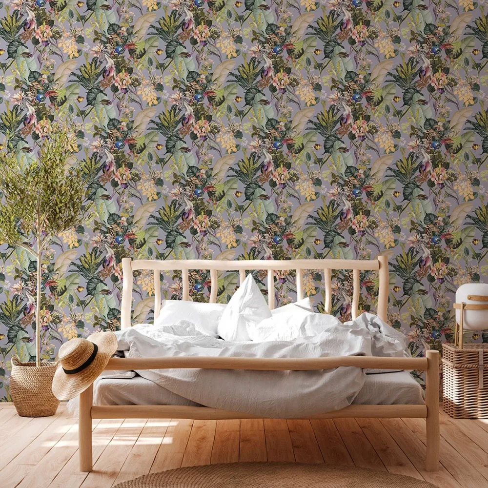 Dream Flowery 38176-2 Lila Tapet | Stuvbutiken - Bild 3