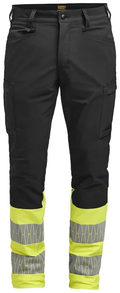 Jobman 2329 Servicebyxa gul, varsel D38