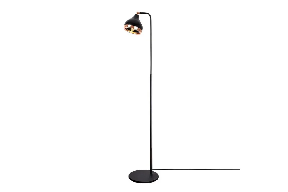 Golvlampa Soodx Svart / Koppar