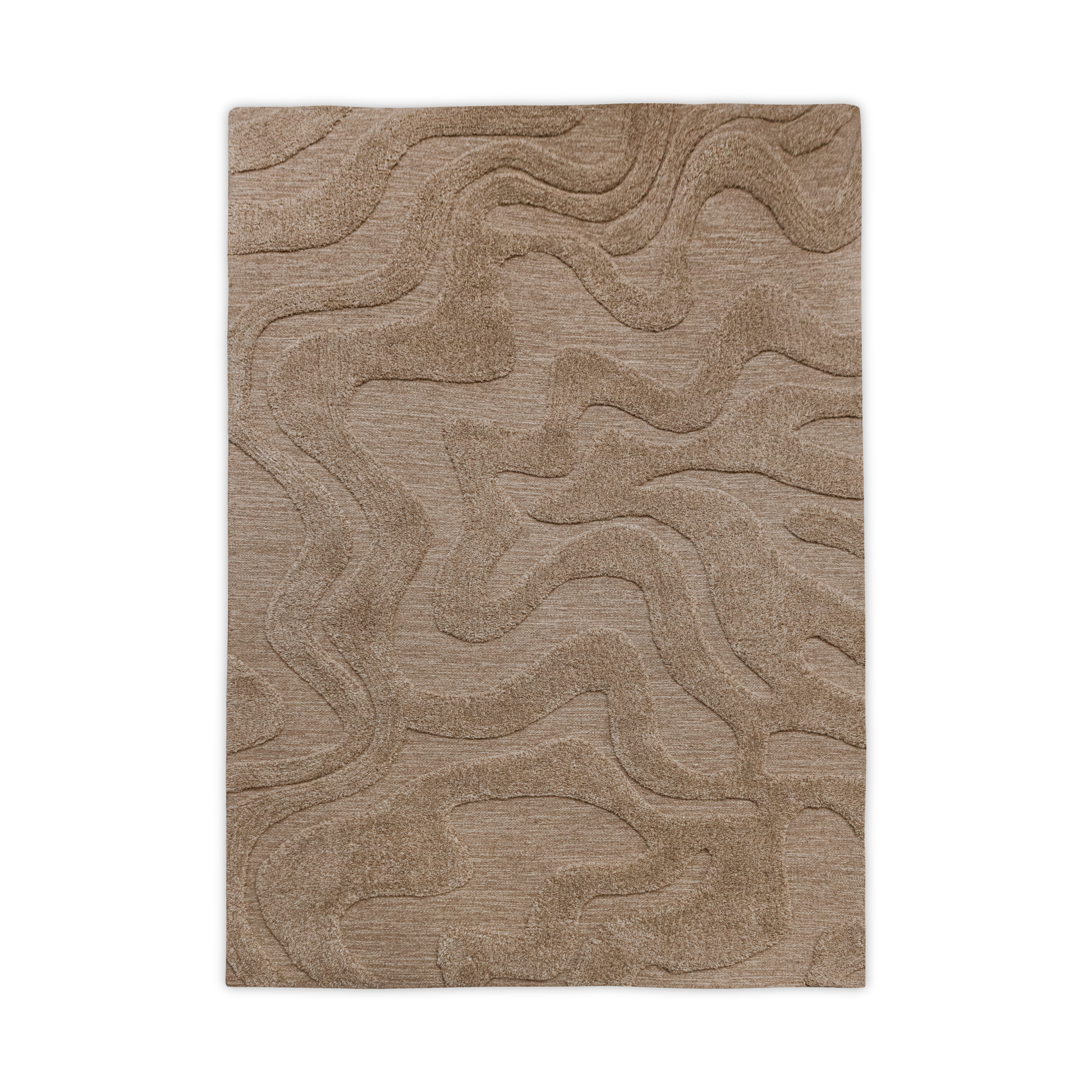 Norlander ullmatta 250x350 cm, Beige-melange