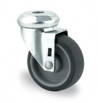 Tente 2470PJO125P30 Länkhjul termogummi, centrumhål 11 mm 125 mm - Bild 2