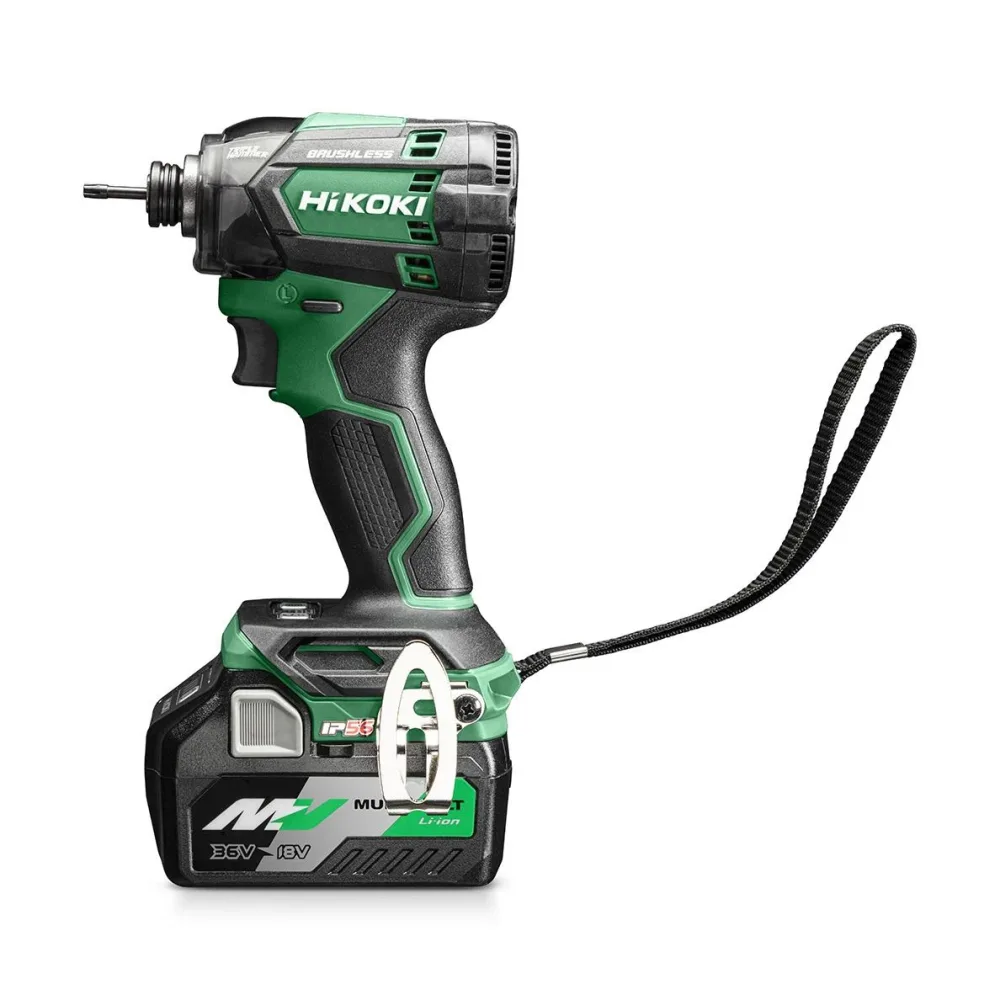 HiKOKI WH18DC Slagskruvdragare med batteri och laddare
