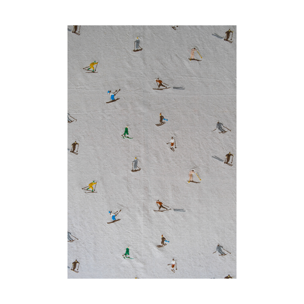 Skiers bordsduk 147x250 cm, Natur