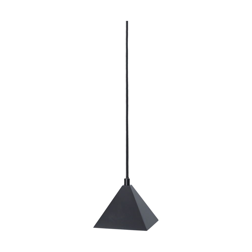 Kare pendel, Blackened Stainless steel
