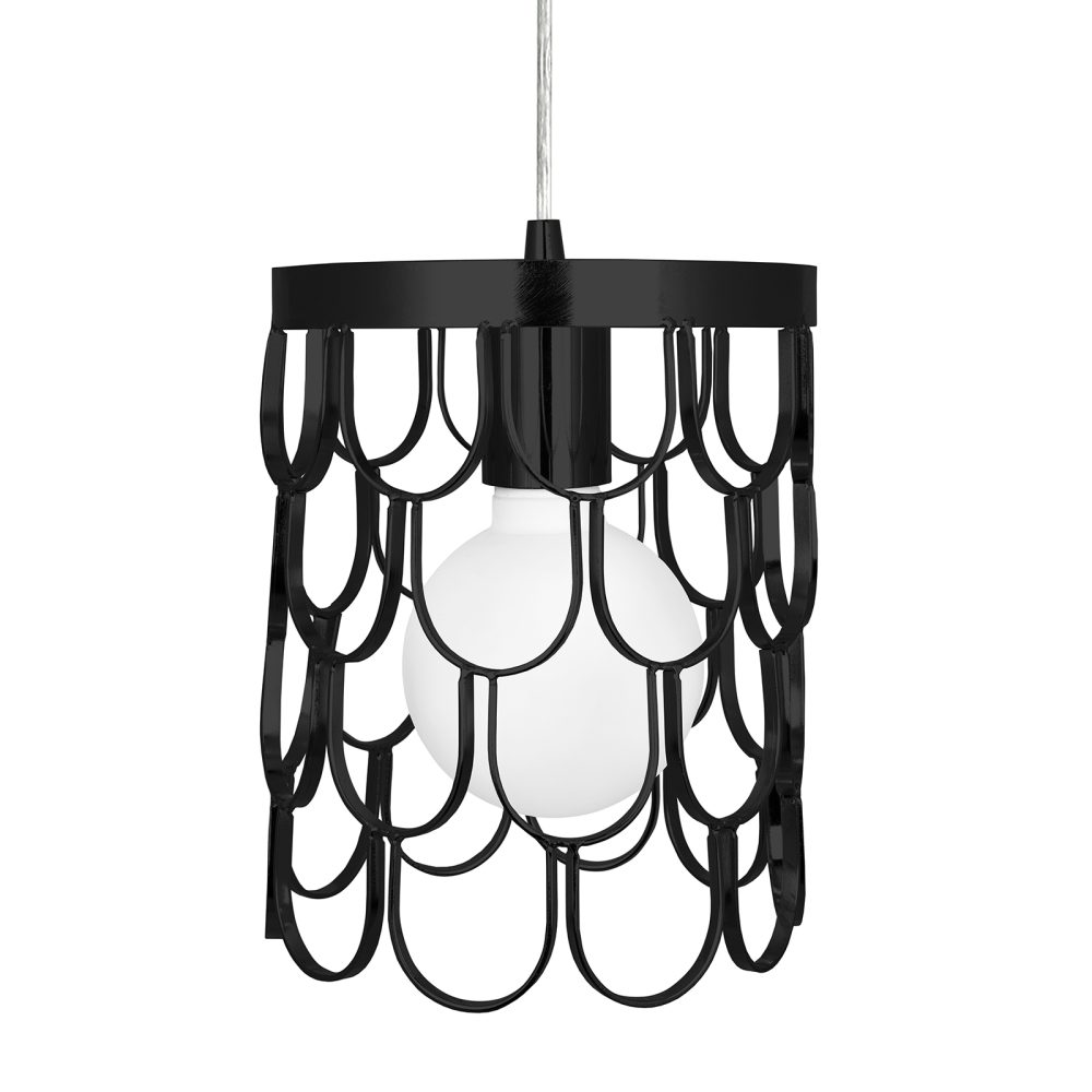 Gatsby pendel Ø18 cm, Svart