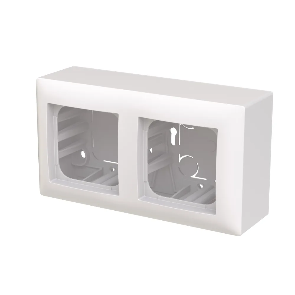 ABB Saga 1722S85H53-916 Förhöjningsram 1 fack, 85 mm bredd