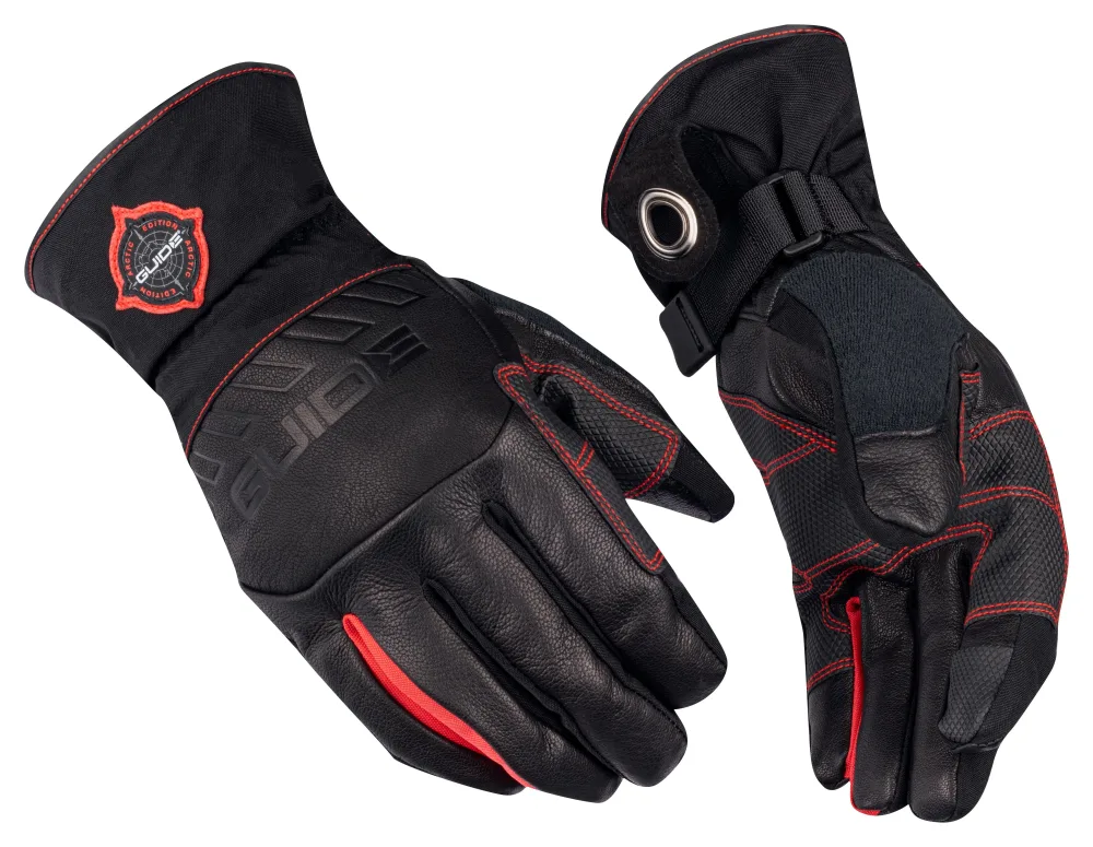 Guide Gloves 5505W HP Handske läder, vattentät, touch 7