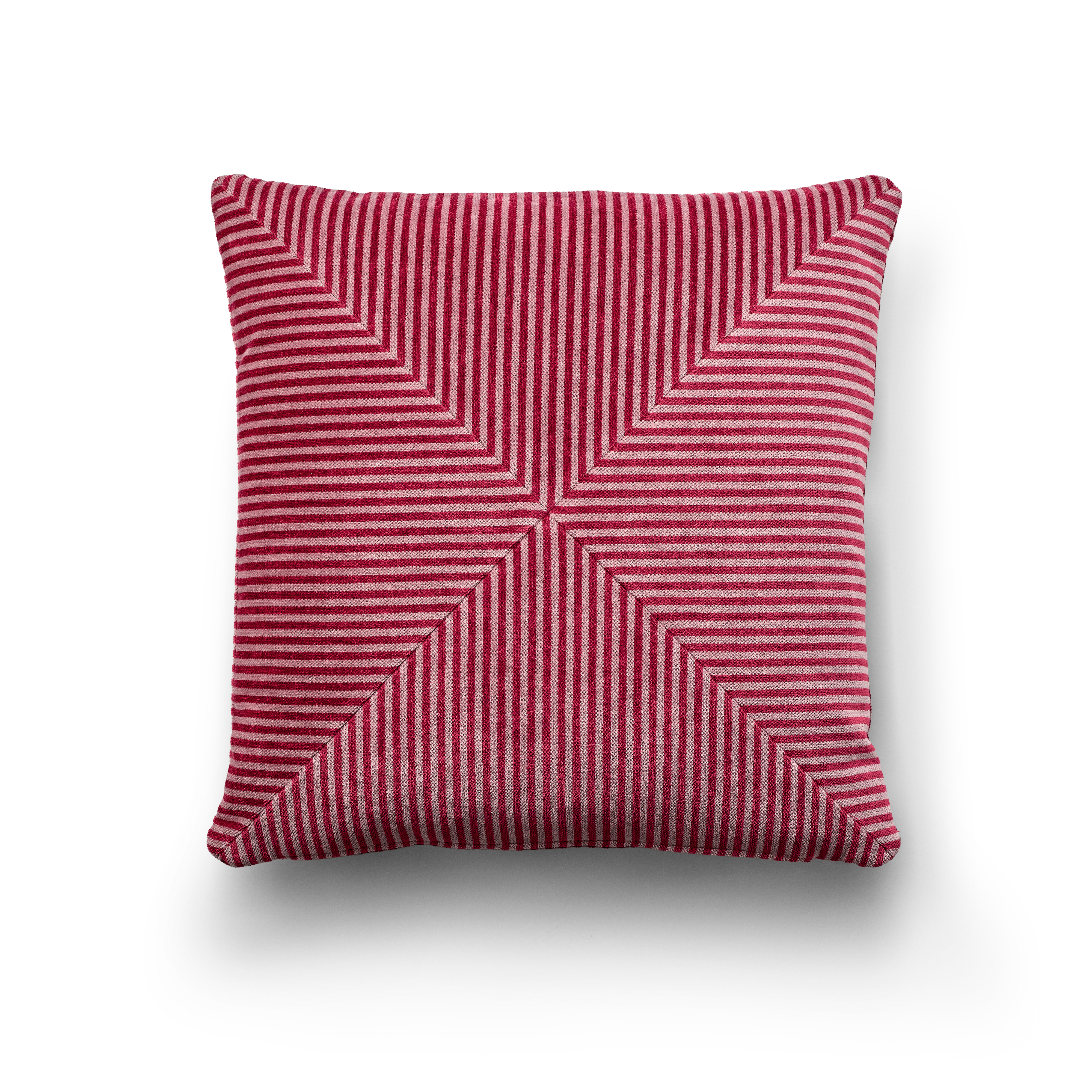 Pyjamas Design 8 kudde 50x50 cm, Rosa-röd