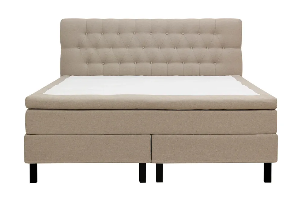 HVILA Classic Komplett Sängpaket 160x200 cm Kontinentalsäng med diamant sänggavel
