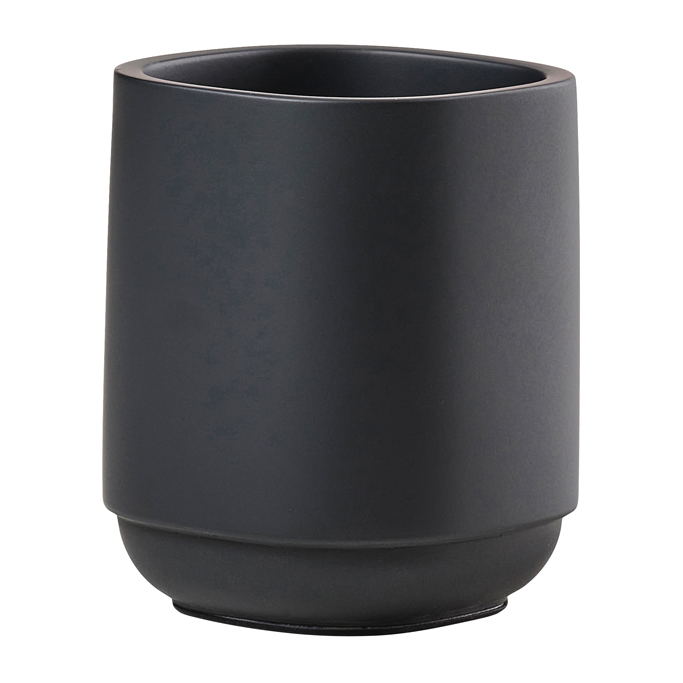 Time tandborstmugg 9,8 cm, Black