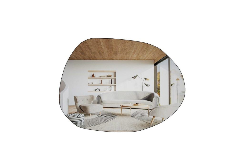 Spegel Haviland Transparent