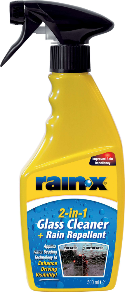GLASRENGÖRING RAIN-X 2I1 500ML