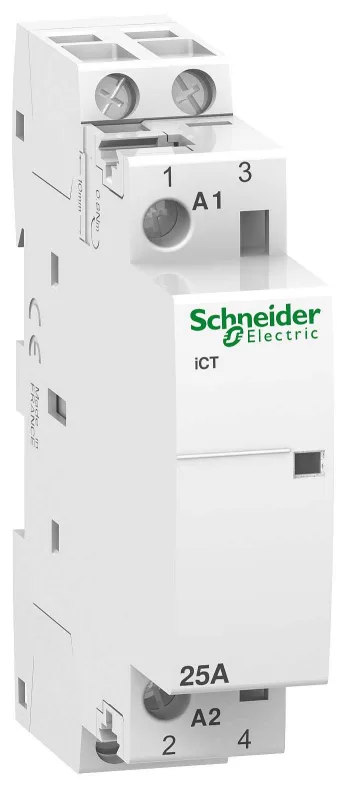 Schneider Electric A9C20132 Kontaktor ICT, 25A 2-pol, 24V 2SL