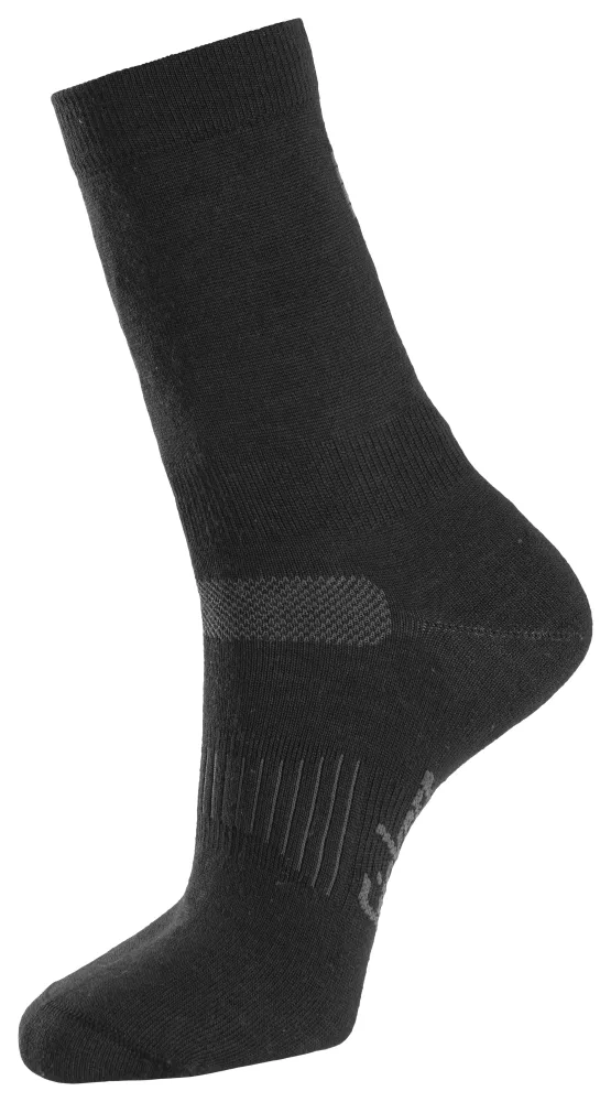 Snickers Workwear 9216-0400 Strumpa 2-pack, svart 37-40