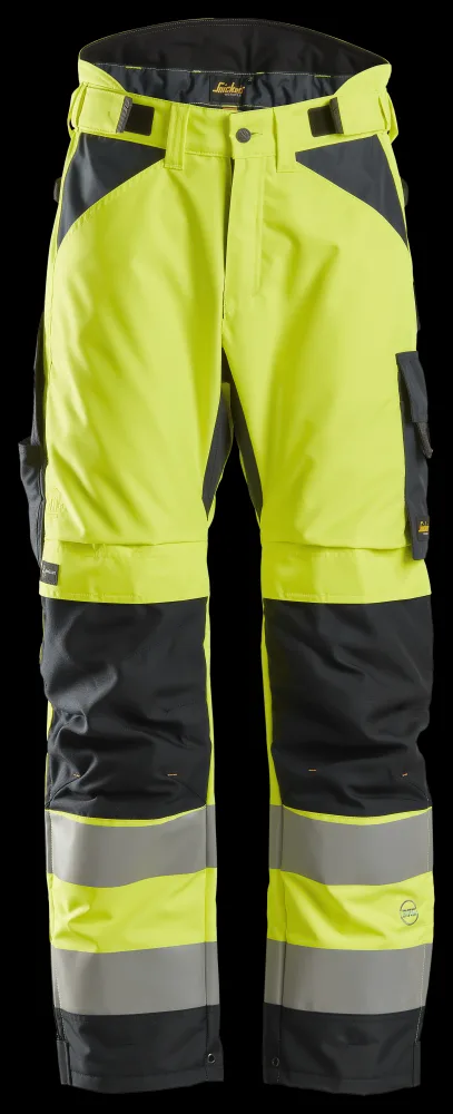 Snickers Workwear 6639 Vinterbyxa gul/svart S