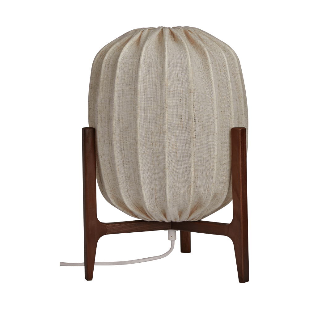 Prisma bordslampa, Dark ash-natural