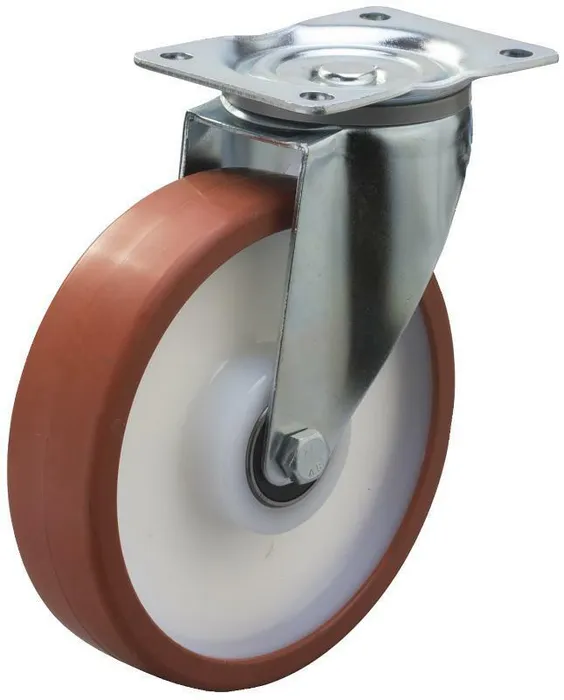 Länkhjul Gigant 4P TPU/PA6 160 x 45 mm, Kullager