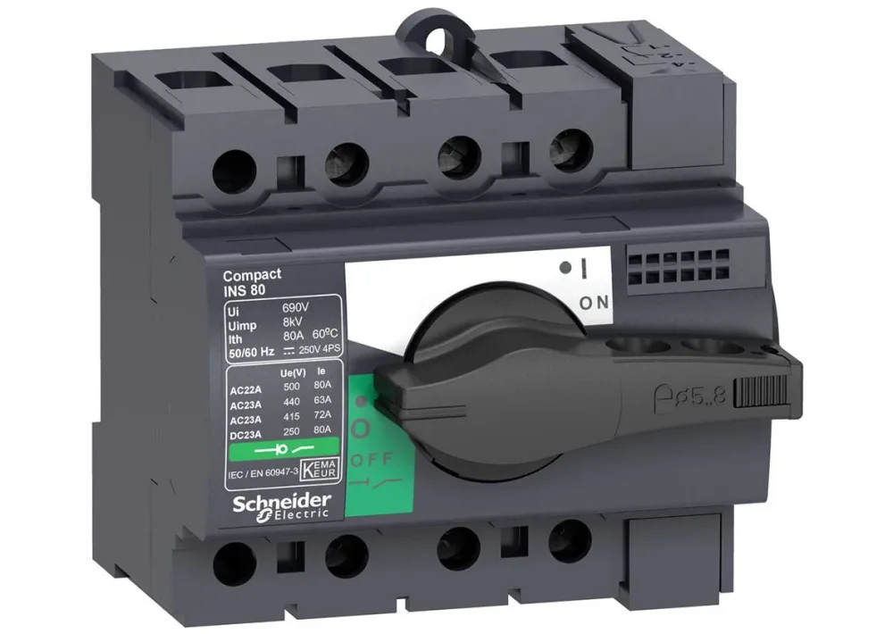 Schneider Electric 28904 Lastbrytare 3 poler 80A