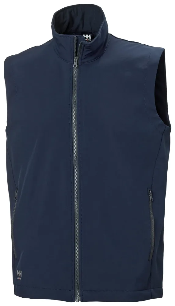Helly Hansen Workwear Manchester 2.0 Softshellväst ljusgrå Ljusgrå